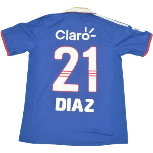 universidad de chile domicile maillots de foot 2011 diaz 21 bleu homme