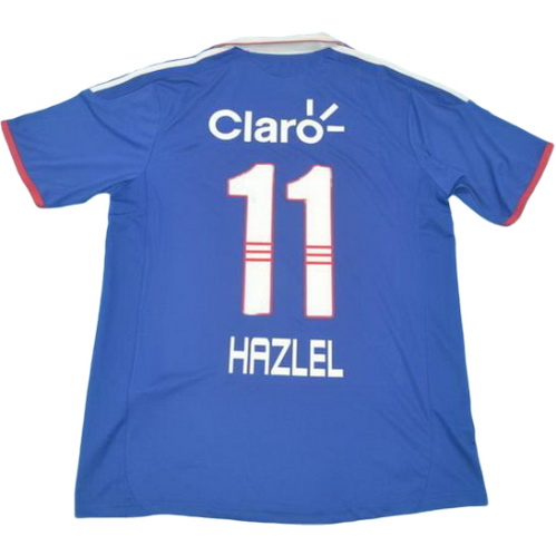 universidad de chile domicile maillots de foot 2011 hazlel 11 bleu homme