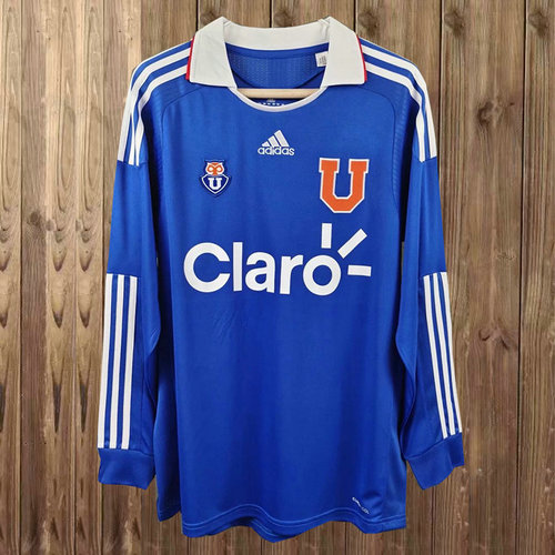 universidad de chile domicile maillots de foot 2011 manches longues homme