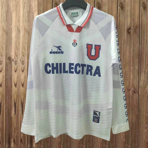 universidad de chile exterieur maillots de foot 1996 manches longues homme