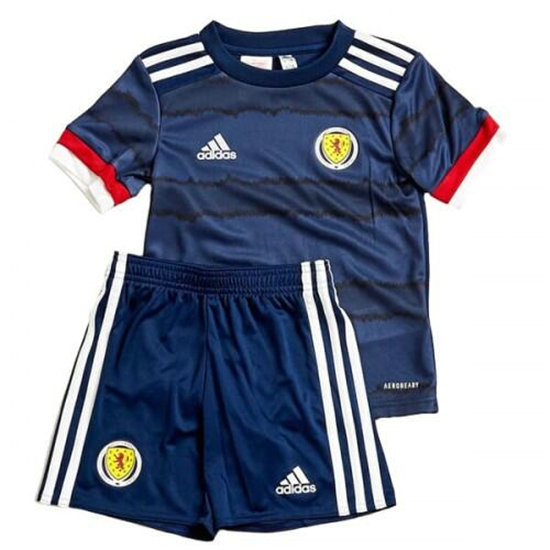 Écosse domicile maillots de foot 2020-2021 bleu enfants