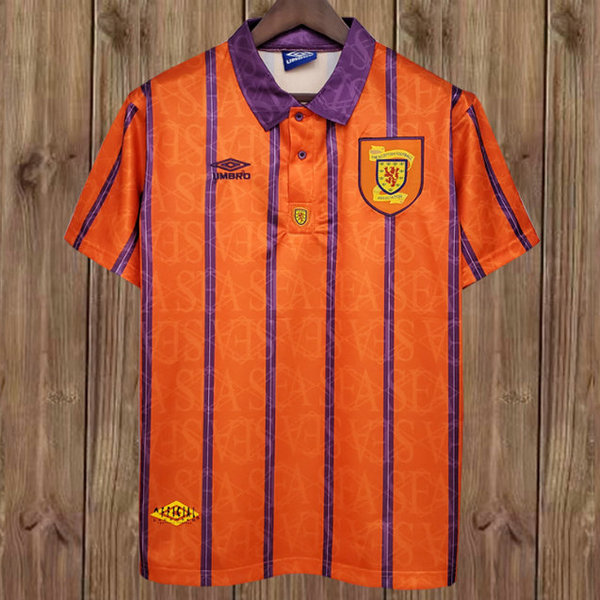 Écosse exterieur maillots de foot 1993-1994 orange homme