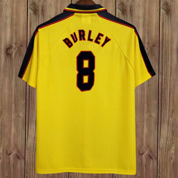 Écosse exterieur maillots de foot 1996-1998 burley 8 jaune homme